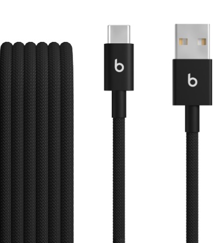 Beats USB-C to USB-C Woven Cables (1.5 m) - Bolt Black (2-P